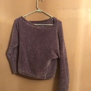Purple sweater